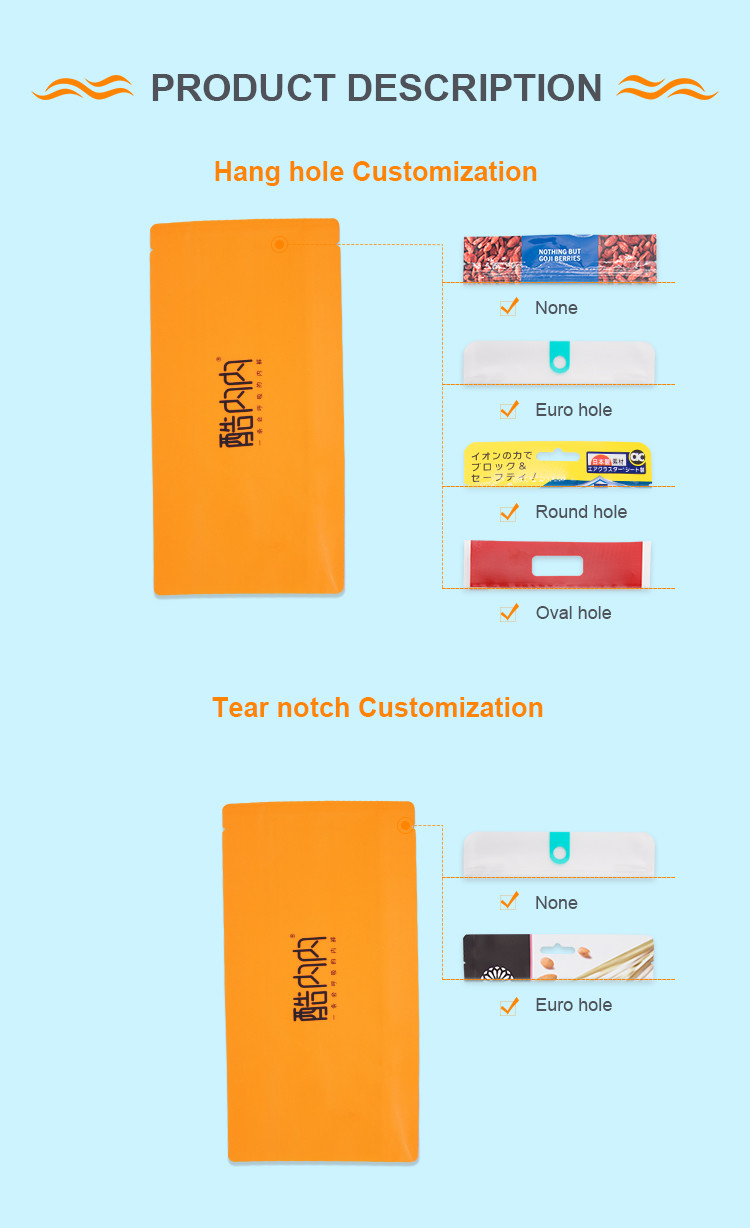 Disposable Towel Side Gusset Bag Recyclable Degradable 25x14cm