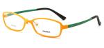 Durable Small Square Ultra Light Eyeglass Frames With Aerospace Material
