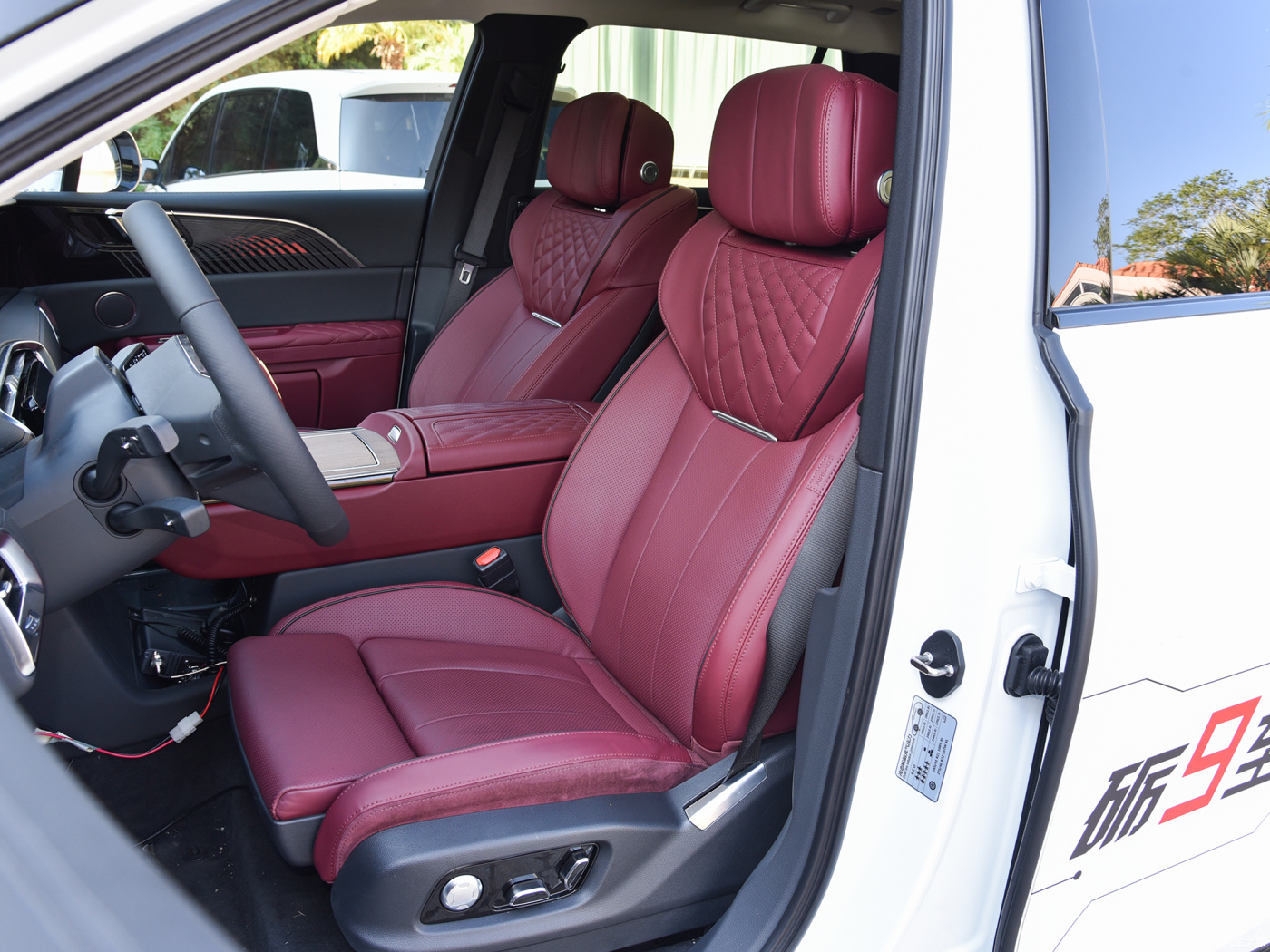 Hongqi E-HS9 2021 510KM Flag led version 4 seats automobile LARGE SUV used electric vehicles auto electrico electr sport car