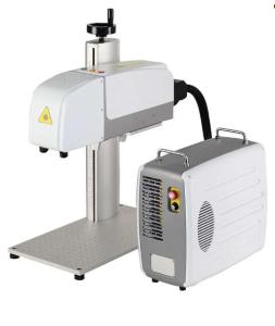 Quality 50W 3D Fiber Laser Marking Machine For Stainless Steel Metal Curved Surface wholesale