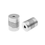 Aluminum Alloy Cnc Stepper Motor D19l25 Flexible Shaft Coupling