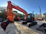 High Performance Hitachi ZX120 Used Hydraulic Crawler Excavator Low Working