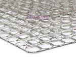 Pillow Top Compressed Mattress , Bonnell Spring Polyester Knitted Fabric