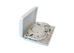 Mini FTTH Fiber Optic Termination Box Wide Environmental Temperature