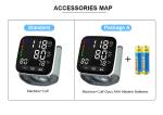 Portable Digital Wrist Blood Pressure Monitor Health Sphygmomanometer Accurate