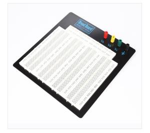 Quality Large Size Circuit Board Breadboard Adhesive Solderless Breadboard Round Holes wholesale