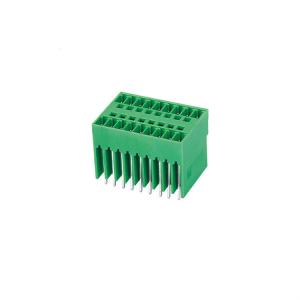 Quality Electrical 2P - 24P Pole 3.81 PA66 Screw Terminal Block wholesale