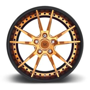 Quality 21inch Rims Polish Customized 2-PC Forged Alloy Rims For Camaro/ Rim 20&quot; Forged Wheels wholesale