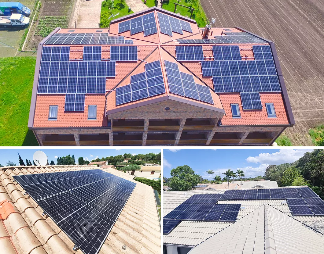 Rotterdam Warehouse 166mm Half Cut Cell 144 Cells Solar 500 Watt Solar Panel For Resisdential Home Use 400 Watt Solar Panel
