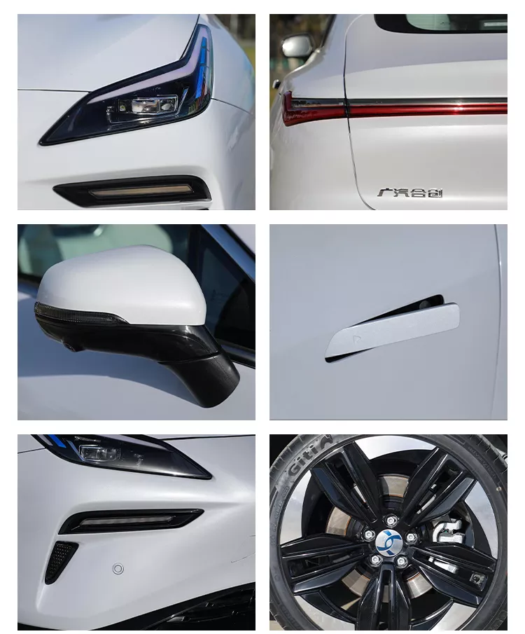 Affordable Stock HYCAN A06 EV Car with 0.5 Hour Fast Charging Time and Lithium Battery