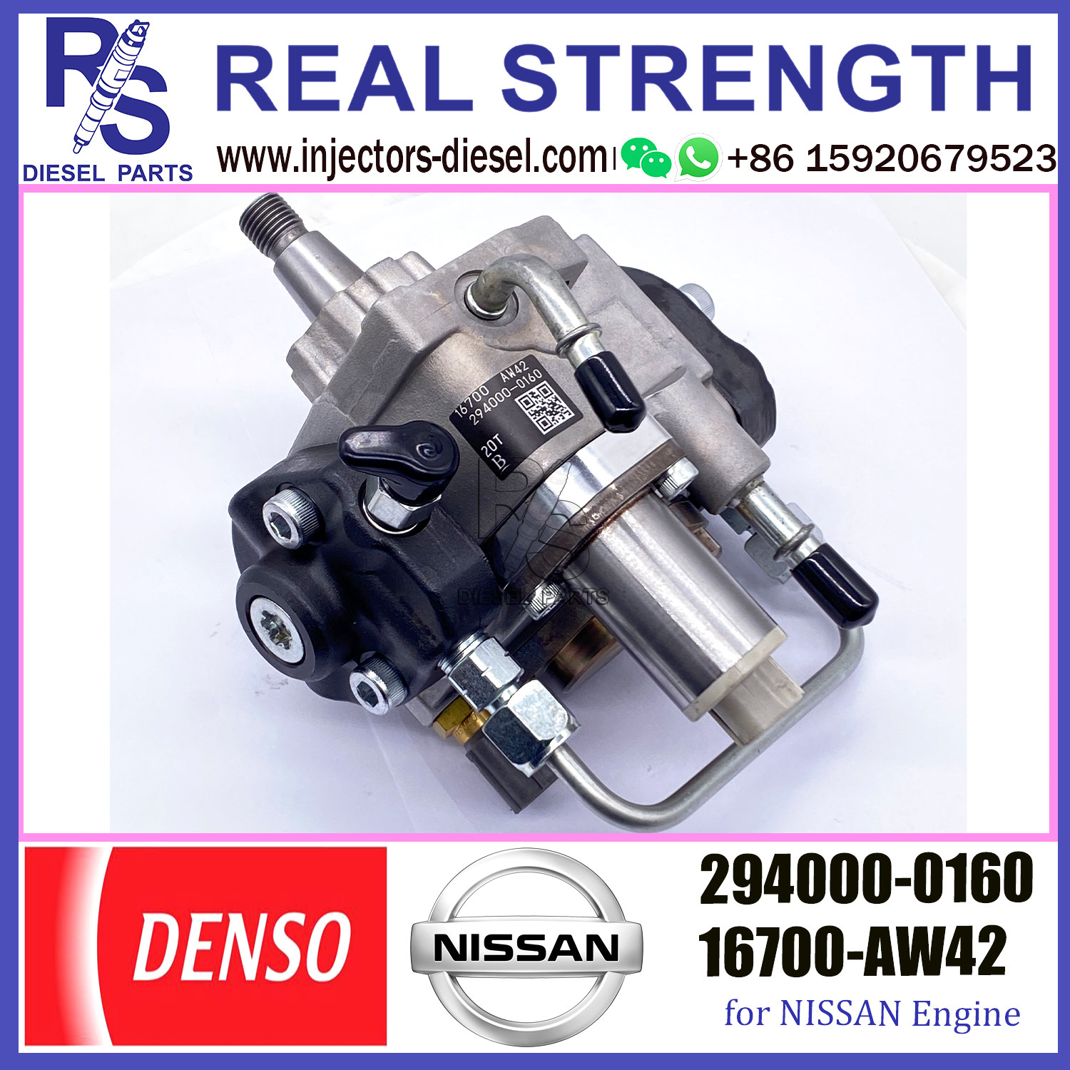 DENSO 294000-0160 16700-AW42 Fuel Injection Pump for Nissan Primera X-trail 2.2 D 294000-0160 16700-AW420