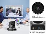 ISO9001 USB PTZ Conference Camera 2.38 Megapixel TEVO NV20A