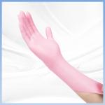 Extra Strong Tensile Strength Synthetic Nitrile Gloves Oil Resistance