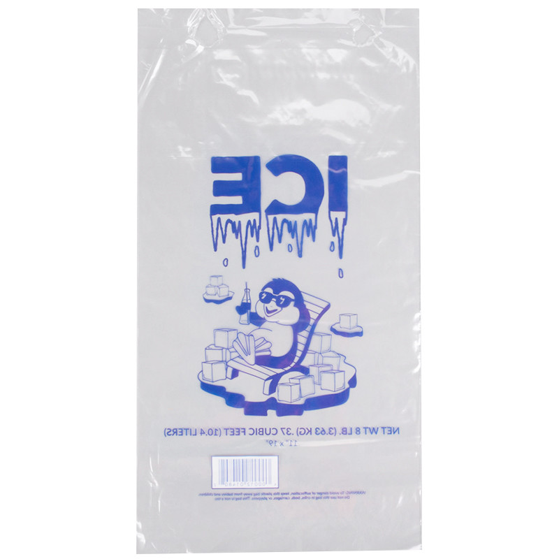 Hot sale custom printed biodegradable plastic bags with Wicket for shopping bag
