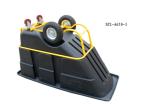 650Litre Black Rotational Molded Heavy Duty Tilt Trucks