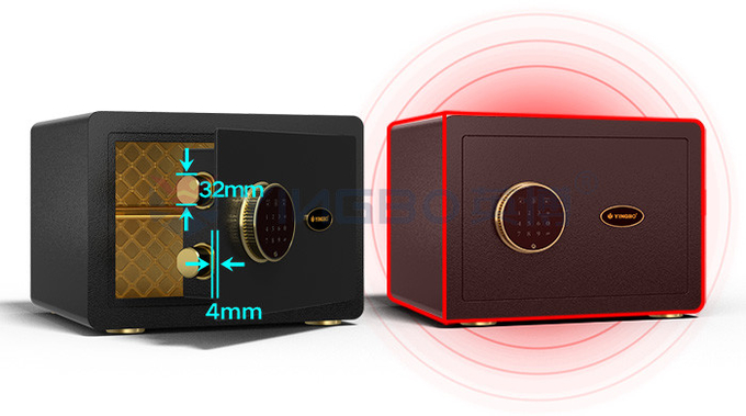 Diameter 32MM Bolts Home Fire Proof Safe Box For Secure Storage