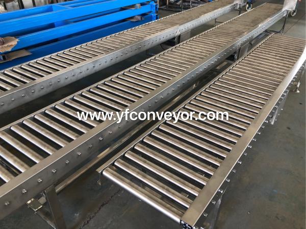 Stainless Steel Motorized Flexible Extendable Powered Roller Conveyor