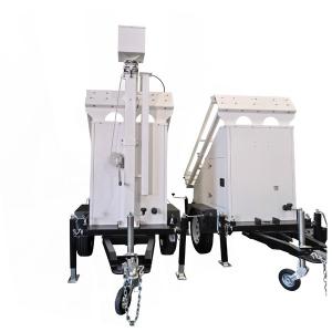Quality Waterproof Industrial Mobile Solar Generator Trailer For Commercial wholesale