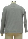 Custom Branded Shirt V-neckline Front Lace Mesh Melange Fabric Normal Size Blend
