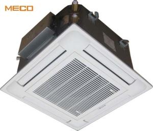 Quality 1.5TR four way ceiling cassette fan coil units , build in water pump AC motor 2 pipe system wholesale