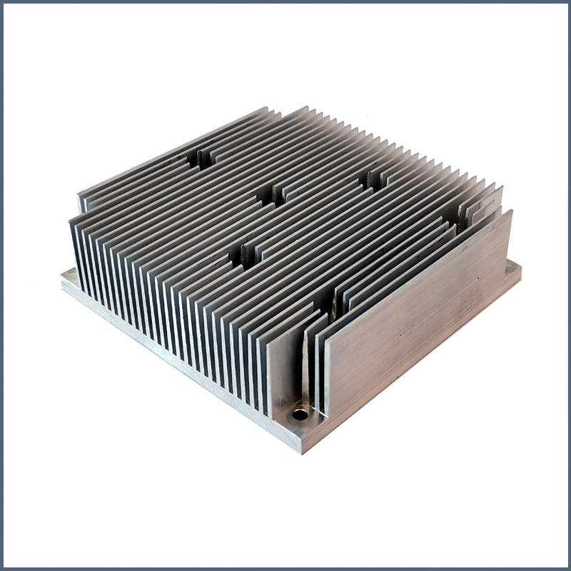 Enbeded Copper Tube Electronic Heat Sink IGBT For Water Cooling