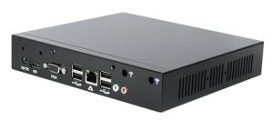 Quality Black Mini Desktop PCs Intel Core i5-7200U i5-7300U VGA+HDMI Fan cooling wholesale