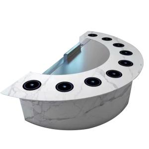 Quality Japanese Style Electric Teppanyaki Table 7 Seats For BBQ wholesale