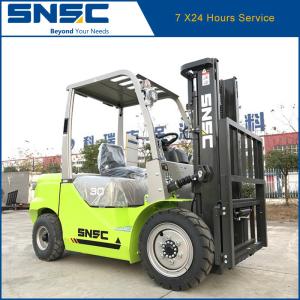 Quality 3ton Diesel Side Shifter Forklift with Load Center 500mm and Duplex/Full Free Lift Mast wholesale