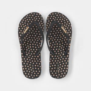 Quality Non Slip Urban Beach Flip Flops , Glitter Spot Lady Flip Flop wholesale