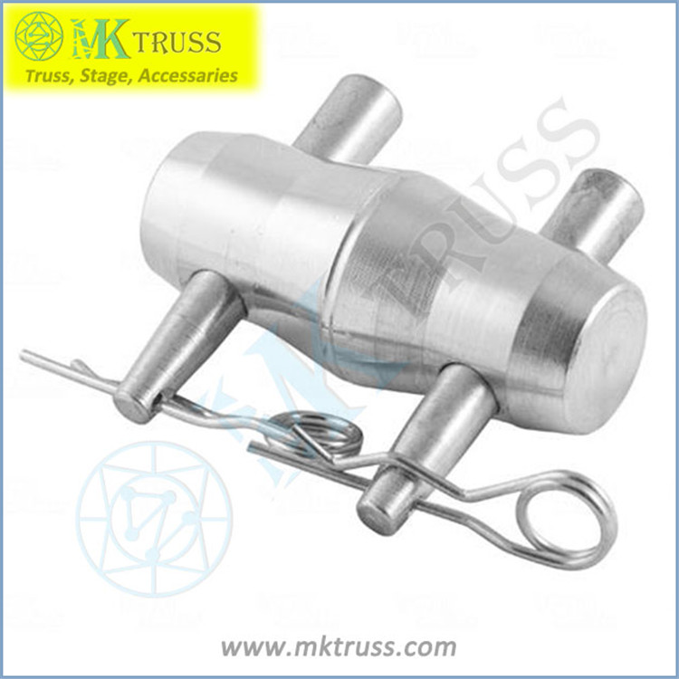 Aluminum Alloy Certificate Spigot Truss Clip and Pin for Straight Circle Arch Ladder Truss