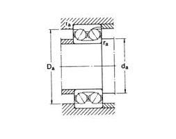 Quality Double Row Angular contact ball bearing 3202A wholesale