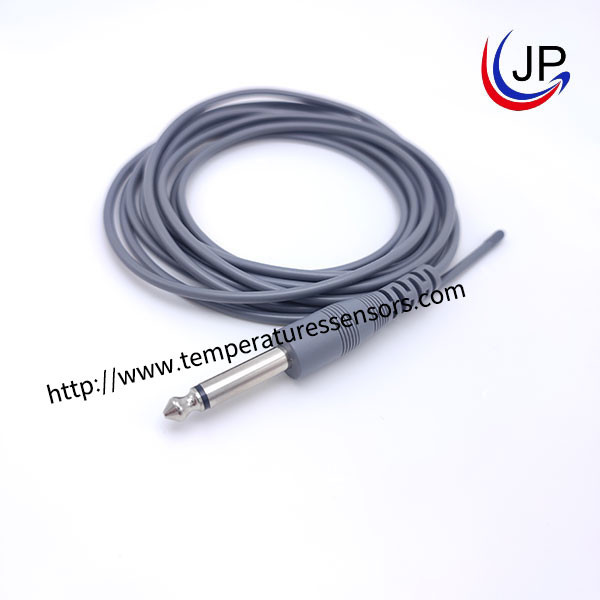 2.252K 10K Reusable Skin Temperature Sensor Medical Device For Mindray Series Aviation Plug