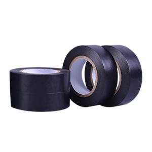 Quality 50MM Black PVC Adhesive Tape For Rubber Plastic Electric Insulation wholesale