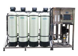 Quality Sand Carbon Purifier / Water Treatment Machine PLC Touch Screen For Consumption wholesale