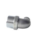 304 Stainless Steel Casting Parts Pagoda Joint Male 90 Elbow For Pipe Fittings