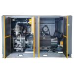 CE Oil Injected 132kw Pneumatic Screw Drive Air Compressor