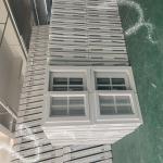 Thermal Insulated UPVC Casement Window With Laminated / Tempered Glass
