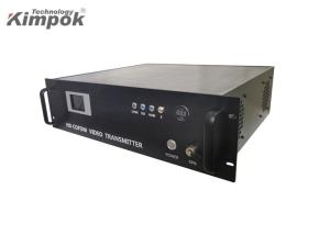 Quality 40 Watt Tactical Military COFDM Wireless Signal Transmitter 30km NLOS wholesale