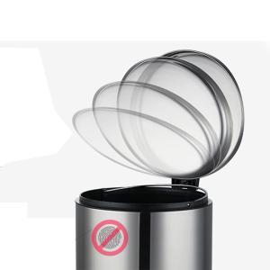 Quality Round Fingerprint Proof 30 Liter Pedal Bin wholesale