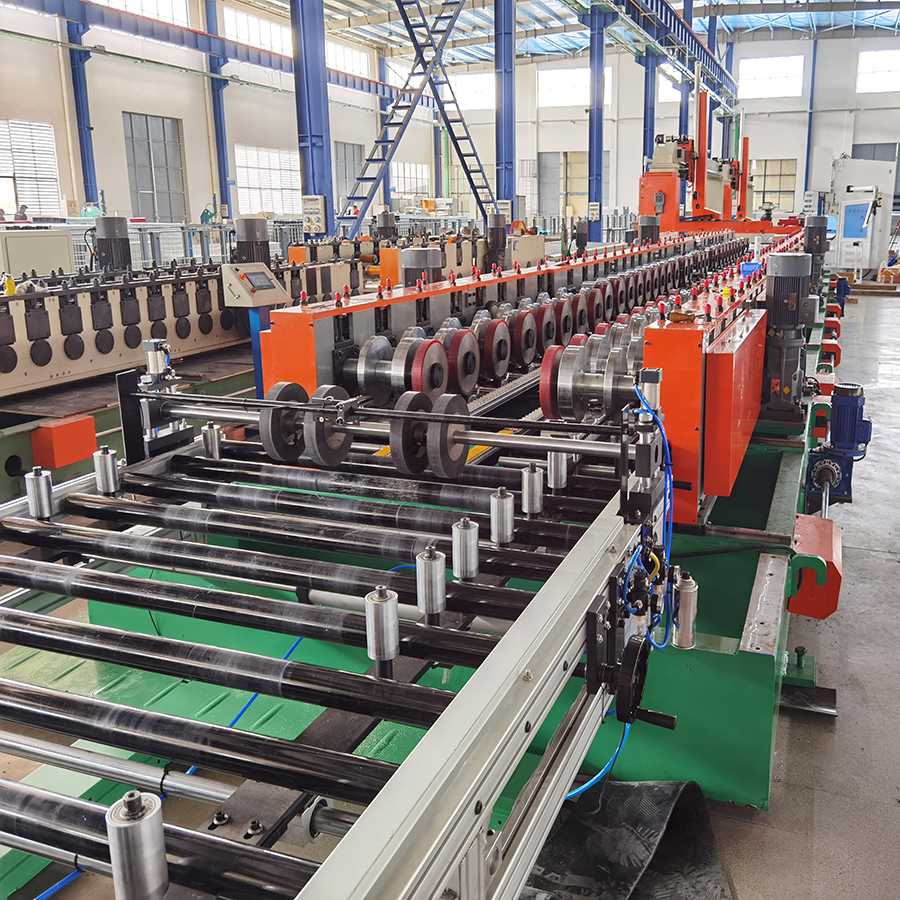 15kw Steel Rail Strut Machine Metal Stud Roll Former for Linear Guide