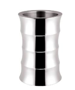 Quality Bamboo Stainless steel ice bucket SHKT-4017,metal ice bucket wholesale