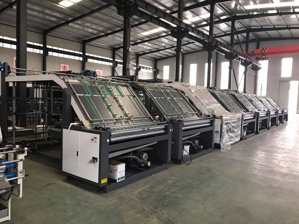 Semi-automatic Flute Laminator for Carton Paperboard Flute Laminating Machine