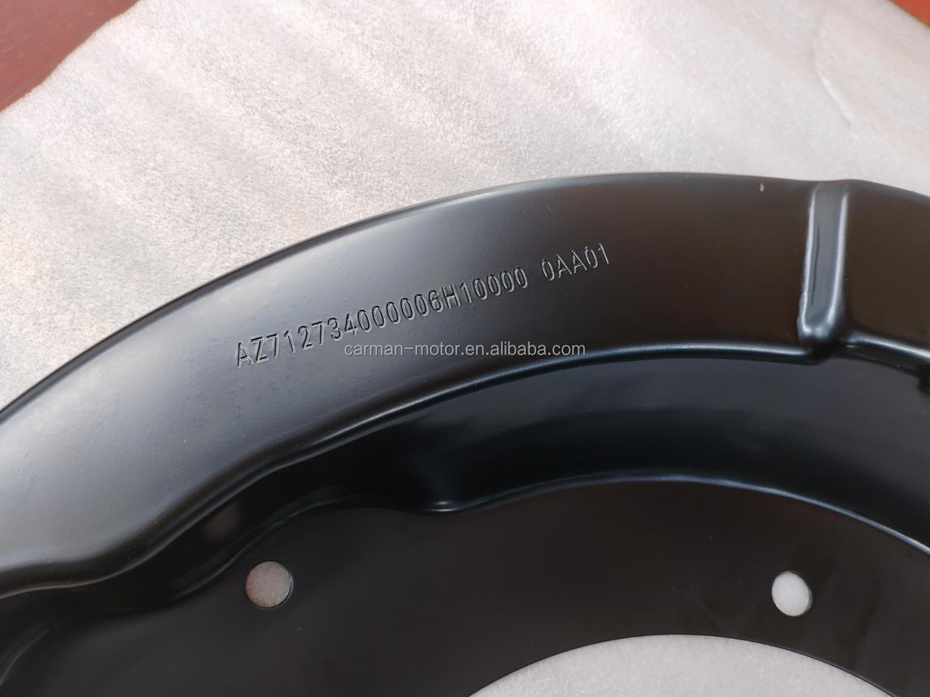 AZ712734000006H10000 Sinotruk Howo Sitrk C7H MVY13 MCP16 Dust Cover for Howo Car Fitment and Advanced Composite Materials