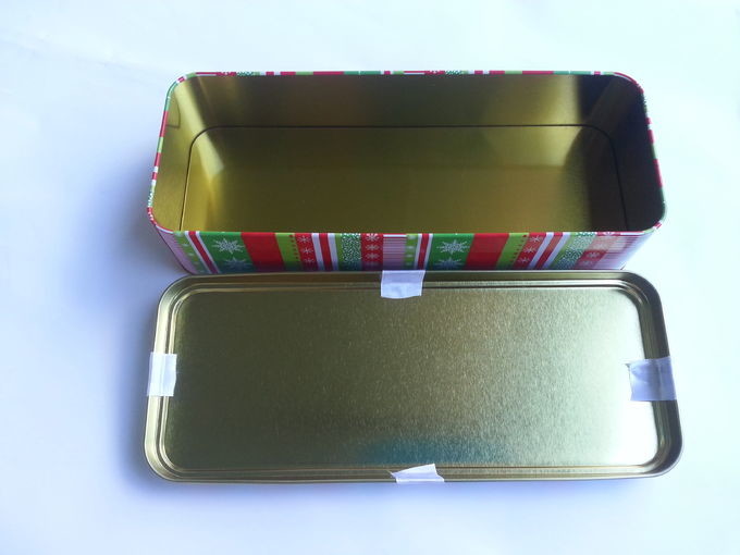 Christmas Gift Tins Wholesale Tin Containers Metal Tin Box with Lid