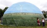 Fire Ratardant Modular Sphere Geodesic Party Dome Tent 200 Kg/Sqm