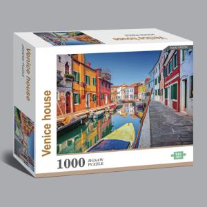 Quality Venice House 1000pcs Jigsaw Puzzle Personalized Puzzles Adults wholesale