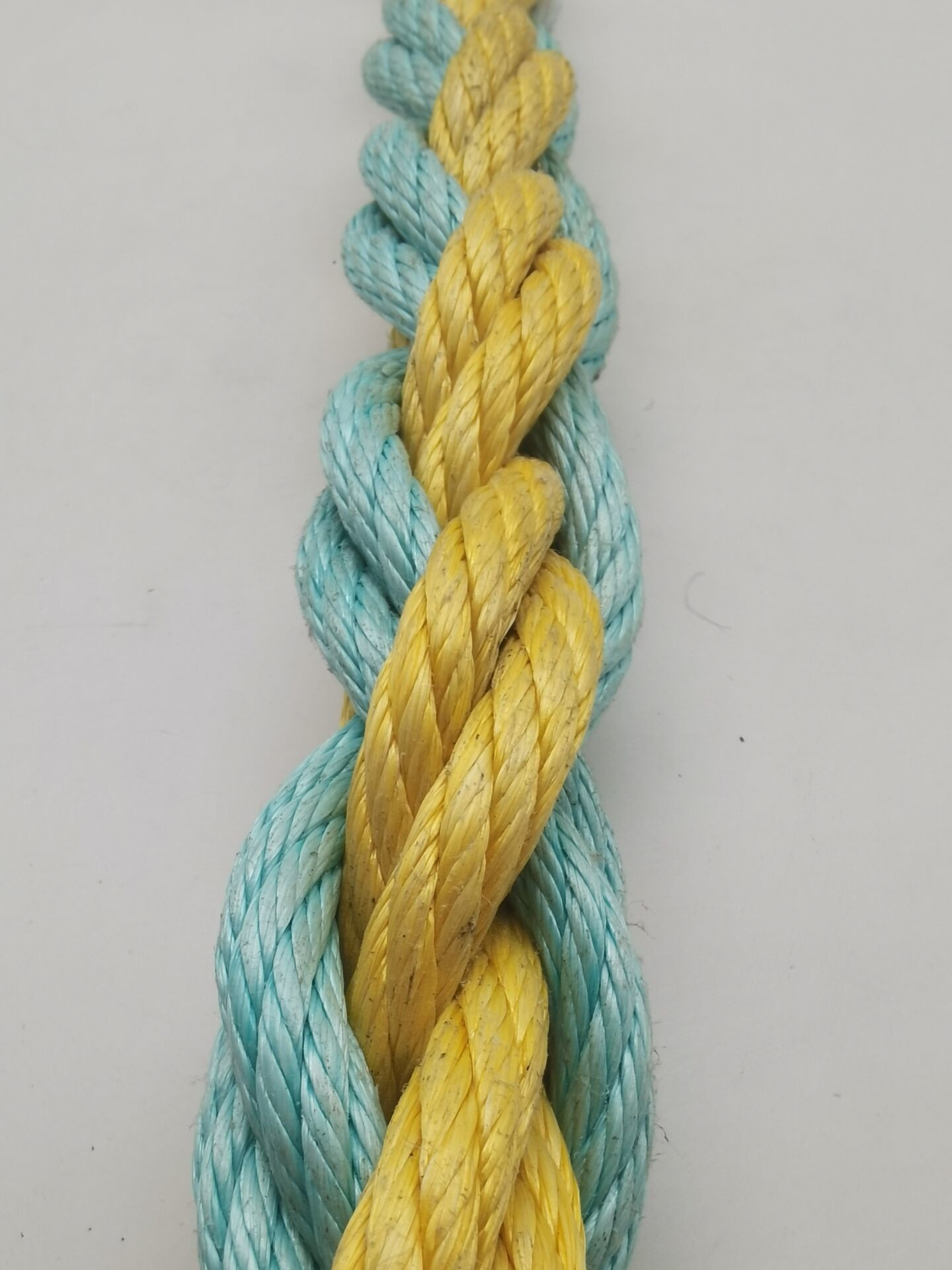 ABS Approved PP Fiber Cover 8 Strand Combination Rope For Marine Deep Sea Ship
