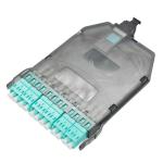 Supply 0.35 dB LC Fiber Optic MPO Cassette Module for OM3/OM4 Patch Cord
