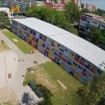 Flat Pack Container Hostel Prefabricated Dormitory