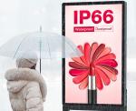 47 49 55inch Outdoor Waterproof LCD Kiosk Totem Digital Signage Digital Signage